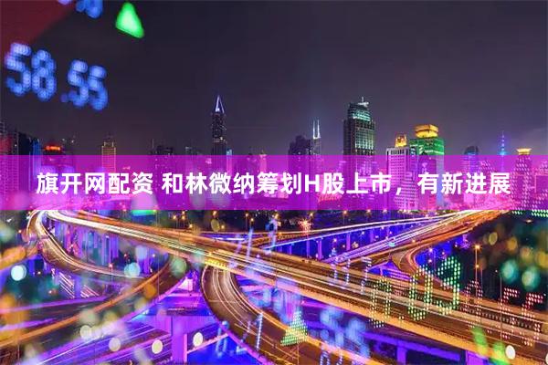 旗开网配资 和林微纳筹划H股上市，有新进展