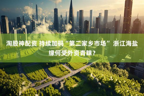 淘股神配资 持续加码“第二家乡市场” 浙江海盐缘何受外资青睐？